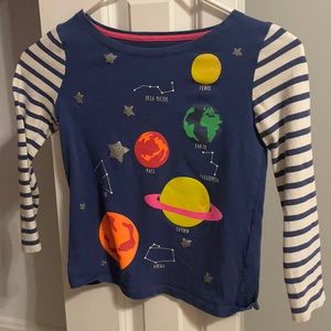 Solar system shirt! How fun!!!great for Science museum school trips!